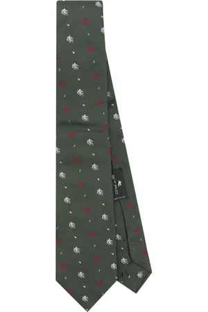 Etro Pegaso silk tie