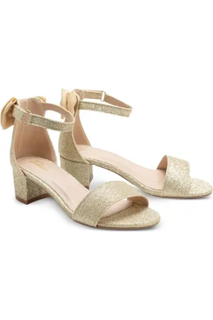 Tulleen Glitter block-heels sandals
