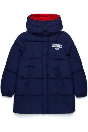 Diesel Logo-print padded jacket