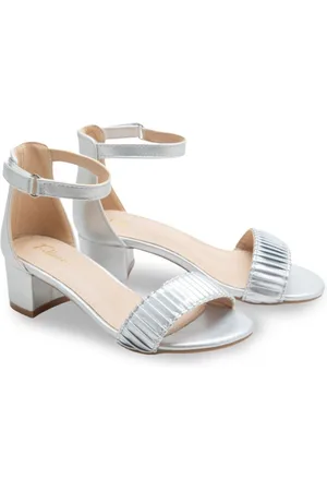 Tulleen Pleated block-heels sandals