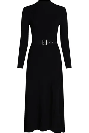 Karl Lagerfeld Belted knitted dress