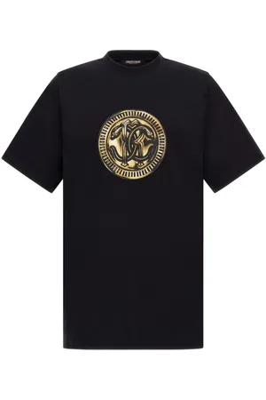Roberto Cavalli Bandana-print cotton T-shirt