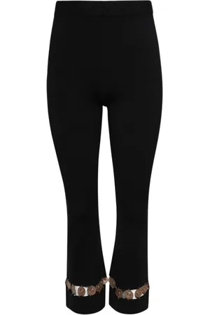Paco rabanne Embellished straight-leg trousers