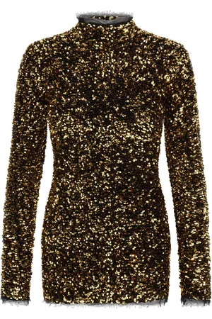 Roberto Cavalli Sequin-embellished mini dress