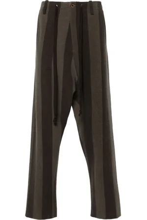 UMA WANG Striped trousers