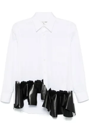 Comme des Garçons Ruffle-hem shirt