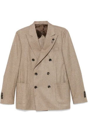 LARDINI Prince Of Wales-check blazer