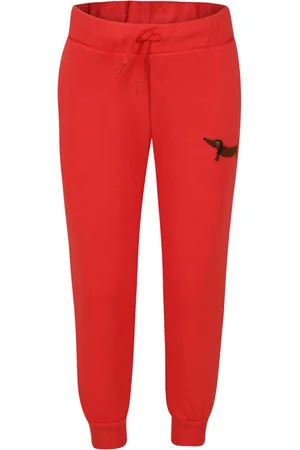 Mini Rodini Dog-embroidered track pants