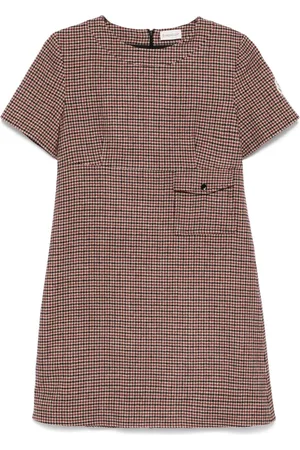Moncler Houndstooth mini dress