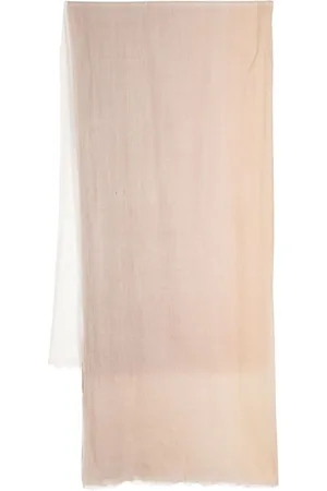 N.PEAL Dip dye cashmere scarf