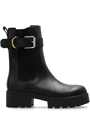 Givenchy Buckled leather boots