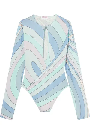Puccini Iride-print bodysuit