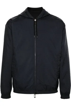 Emporio Armani Reversible zip-up hoodie