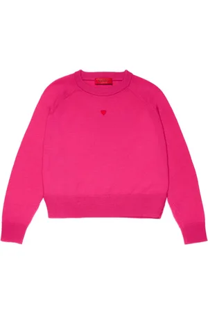 MAX&Co. Kids Heart-motif knitted jumper