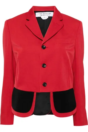 Comme des Garçons Asymmetric button-up blazer