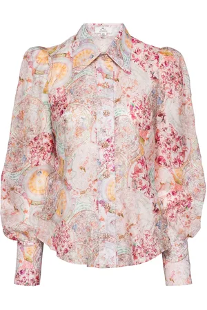 We Are Kindred Aurora puff-sleeve blouse