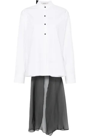 Dorothee Schumacher Detachable-bow poplin blouse