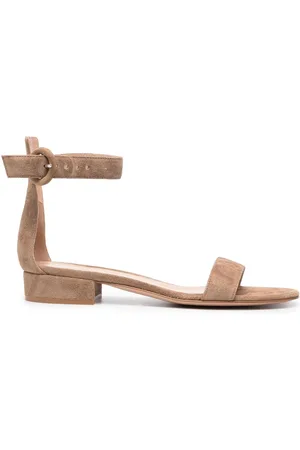 Gianvito Rossi Suede buckle-fastening sandals