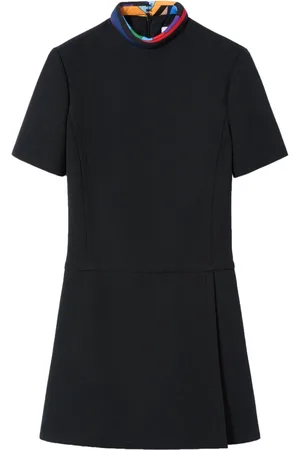 Puccini Cady-texture mini dress