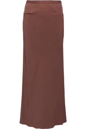 Rick Owens Calf Bias skirt