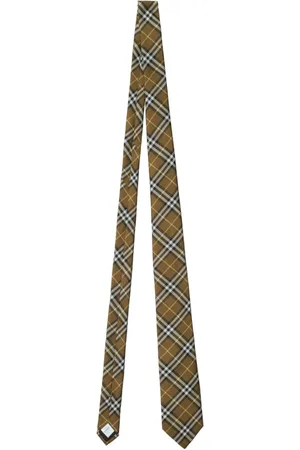 Burberry Check silk tie