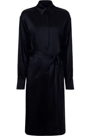 Proenza Schouler Andy satin midi dress