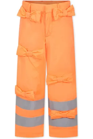 CAROLINE BOSMANS Bow-embellished straight-leg trousers