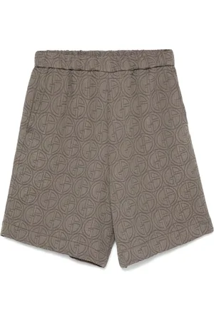 Giorgio Armani Interlock-monogram Bermuda shorts