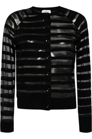 Onefifteen Striped long-sleeve cardigan