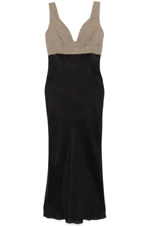 Dorothee Schumacher Checked Seduction maxi dress