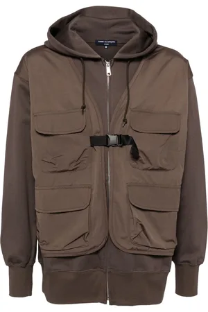 Comme des Garçons Layered hooded jacket
