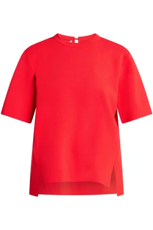 Stella McCartney Short-sleeve knitted top