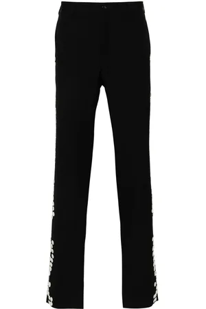 Comme des Garçons Button embellishment trousers