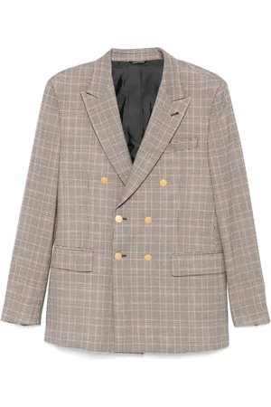 REVERES 1949 Prince of Wales check blazer
