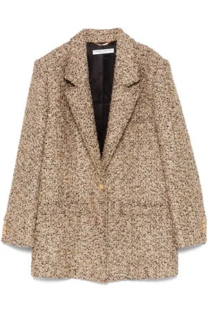 Alessandra Rich Lurex tweed blazer