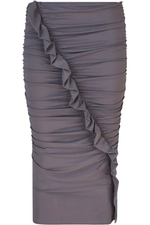 The Attico Ruffled skirt