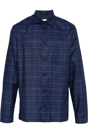 SAGE NATION Check-pattern shirt