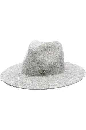 Ruslan Baginskiy Logo-appliqué fedora hat