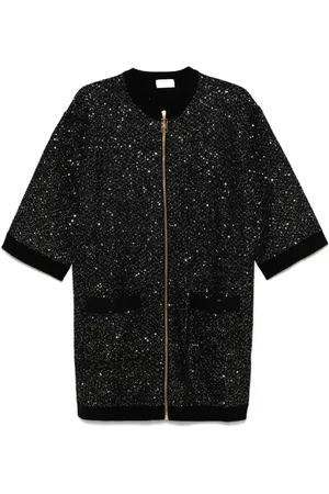 Elisabetta Franchi Sequin-embellished mini dress