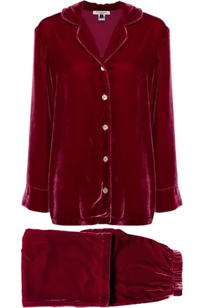 Gilda & Pearl Frankly My Dear velvet pyjamas