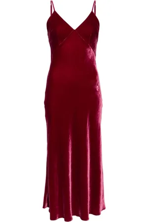 Gilda & Pearl V-neck silk dress
