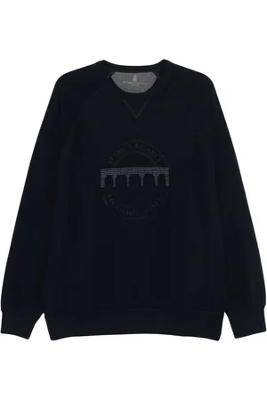 Brunello Cucinelli Logo-embroidered sweatshirt