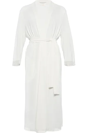 ERES Violette lace trim robe