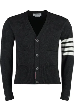Thom Browne 4-Bar Classic V-neck cardigan