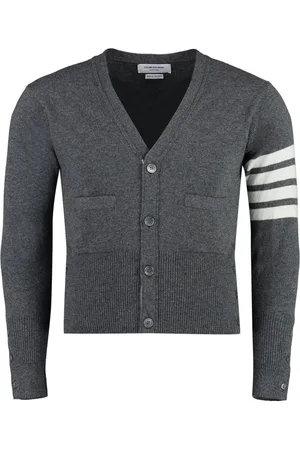 Thom Browne 4-Bar cashmere cardigan