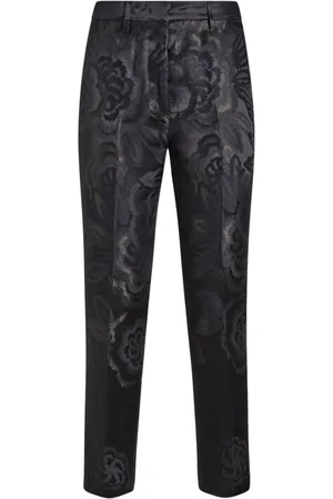 Etro Jacquard tapered trousers