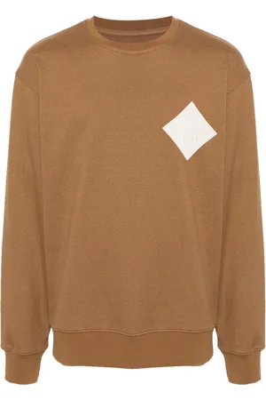 MCM Logo-patch bouclé sweatshirt