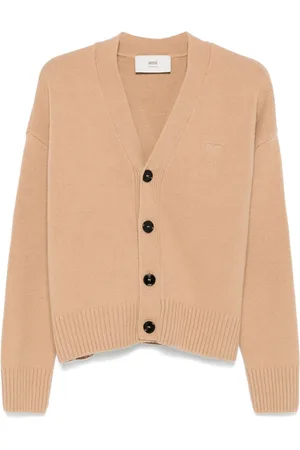 Ami Ami de Coeur-embroidered cardigan