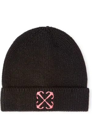 OFF-WHITE Arrow wool-cotton beanie