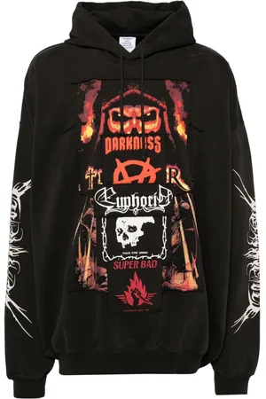 Vetements Patch-detail hoodie